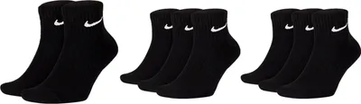 Produktbild von 8 Paar Nike Socken Damen Herren - Farbe: schwarz / schwarz / schwarz - Größe: 38-42