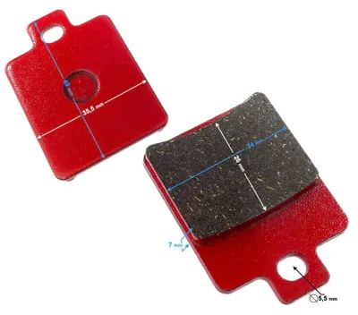 Produktbild von ATV-Hinterradbremsbeläge Mikilon 180 (H)