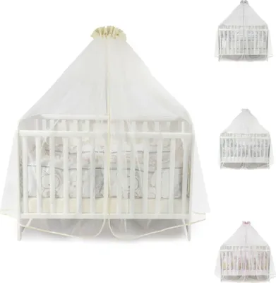 Produktbild von Lorelli Babybetthimmel, Baldachin 480 x 150 cm Insektenschutz Babybett Laufstall beige