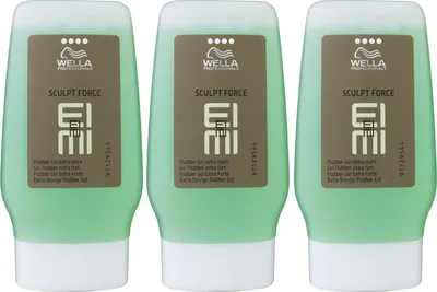 Produktbild von Wella Eimi Sculpt Force Flubber 3 x 125 ml Haargel Set
