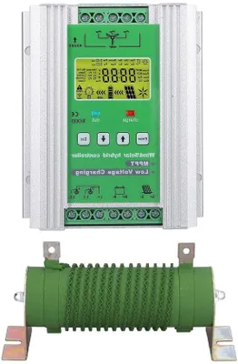Image de Contrôleur hybride solaire-éolien pour batterie au lithium-acide