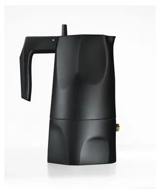Produktbild von Alessi MT18/3B, Mokka-Kanne, Schwarz, 120 mm, 85 mm, 130 mm