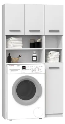 Immagine prodotto di Armadio da bagno Topeshop ZESTAW MARPOL BIEL Bianco