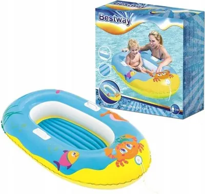 Zdjęcie produktu dla Bestway 34009, Basen, Dmuchany ponton, Wielobarwny, Winyl, Pudełko, 770 mm