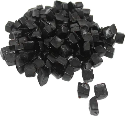 Produktkbild De Bron Lakritz Kruisdrop mit Menthol Lakritz Brocken zuckerfrei 1000g