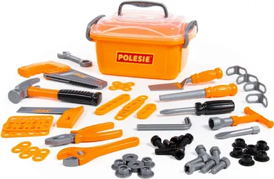 Obrázek produktu pro Polesie 59307 Sada nářadí Nr15 57el v krabici