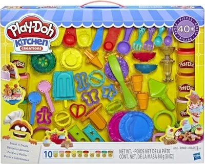 Produktbild von Play-Doh Kitchen Creations E2412EU5, Bastelset für Kinder, 3 Jahr(e), Nicht toxisch, Gemischte Farben
