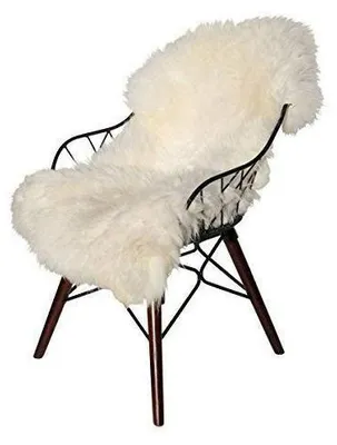 Immagine prodotto di Tappeto in Lana naturale, color bianco, dimensioni 130-140 cm
