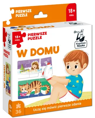 Produktbild von Pierwsze puzzle. W domu