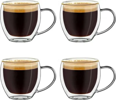 Produktbild von Thermoglas Espressoglas hoch 4er Set; 100ml