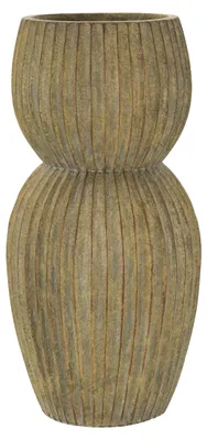 Imagen del producto de Mauro Ferretti, vaso Brise, diámetro 25 cm, altura 52,5 cm, color verde salvia