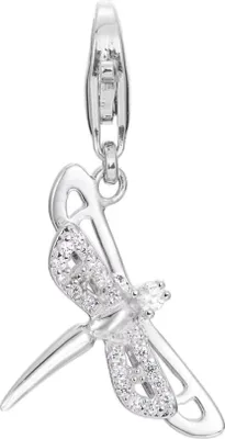 Produktbild von Esprit Anhänger Charms Silber Zirkonia Dragonfly Libelle ESCH91572A000
