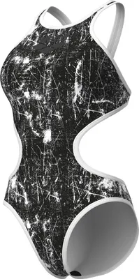Produktbild von arena one Lacquer Badeanzug für Damen, Farbe:Schwarz, Größe:42