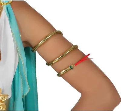Produktbild von Atosa Ägyptisches Schlangenarmband Golden  Golden One Size