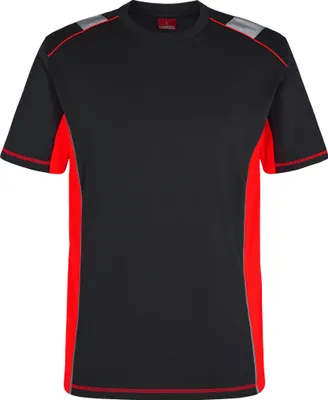 Produktbild von Cargo T-Shirt Schwarz/Rot, Gr. 3XL Engel 9870-258