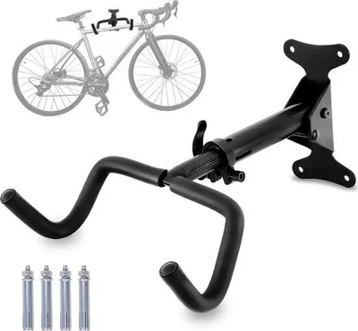 Produktbild von Famanu Wandfahrradhalterung - platzsparend und sicher - für Garage, Keller, Wohnung