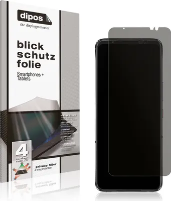 Produktbild von Blickschutzfolie für Asus ROG Phone 7 matt Schutzfolie Folie Display Schutz dipos