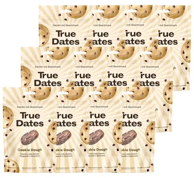 Image de True Dates Cookie Dough dattes naturelles 100g pack de 12