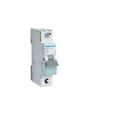 Image de Hager MBS120 Disjoncteur de protection de ligne B 6kA 20A Quick Connect unipolaire
