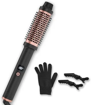 Obrázek produktu pro Teplovědoucí stylingový kartáč – kartáč na vytváření vln – pro úpravu vlasů – keramická iontová technologie – průměr 38 mm – černý