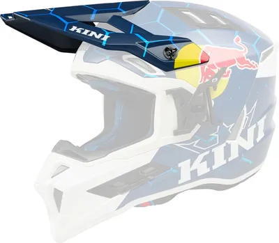 Produktbild von Kini Red Bull Visor EXC Helmet 1.0 blue/white