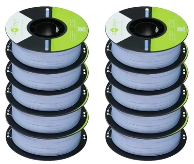Obrázok produktu pre 3D tlačový filament, cievka 10 kg, vysoká pevnosť, farba: snežne modrá