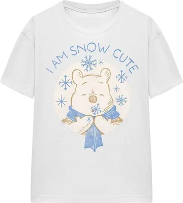 Immagine prodotto di Winnie the Pooh - Maglietta "Io sono neve" da donna TV25304 (XL) (Bianco)