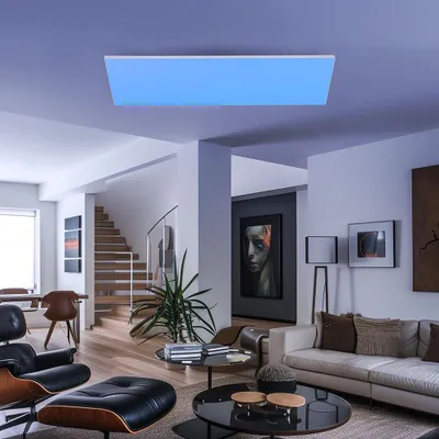 Produktbild von LED Deckenlampe, Fernbedienung dimmbar, 2600lm, warmweiß