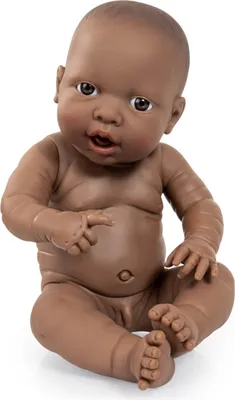 Produktbild von Bayer Design 94200AB Neugeborenen Babypuppe, Junge, lebensecht, 42 cm