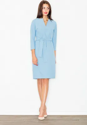 Produktbild von Figl Midikleid für Frauen Semaia himmelblau XL