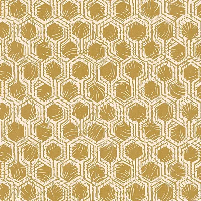 Productafbeelding van Profhome 333273-GU Grafisch behang mat goud beige 5,33 m2