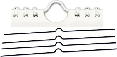 Image de RENZ crochets pour calendriers 150mm blanc, 100pcs