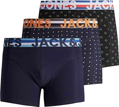 Produktbild von Jack & Jones Trunks 3 Pack Unterhose Shorts JACHENRIK