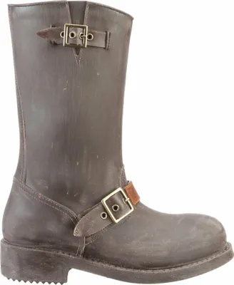Produktbild von Robuste Damen Gummistiefel mit Schnallenriemen und grober Profil-Laufsohle