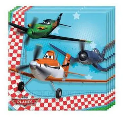 Produktbild von Planes 2-lagige Papierservietten 33x33cm