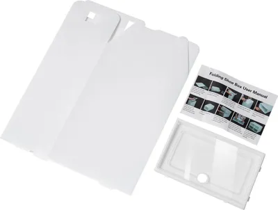 Immagine prodotto di Scatola porta scarpe, design pieghevole, organizzazione versatile, 24 pezzi