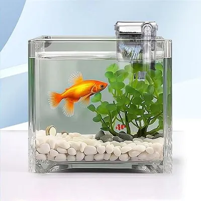 Immagine prodotto di Mini filtro per acquari a cascata con riduzione del rumore - Flusso d'acqua regolabile - 2,5 W