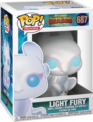 Produktbild von How To Train your Dragon - Light Fury 687 - Funko Pop! - Vinyl Figur