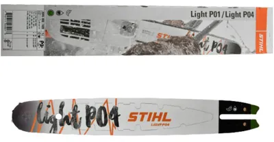 Produktbild von Stihl Rollomatic E Light, Massive Kettensägenschiene, Stihl, 30 cm, 76,2 / 8 mm (3 / 8"), Weiß, 1 Stück(e)