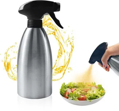 Image de Vaporisateur d'huile et de vinaigre de 500 ml pour la cuisine quotidienne, les barbecues, les pique-niques en plein air et le camping