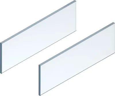 Zdjęcie produktu dla BLUM LEGRABOX wolnowsuwany element boczny, NL 550 mm, szkło przezroczyste