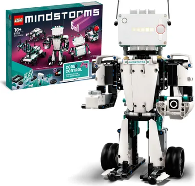 Produktbild von LEGO 51515 MINDSTORMS Robot Inventor, robotická súprava 5 v 1 s diaľkovým ovládaním aplikácie, programovateľná a interaktívna, naučte sa programovať