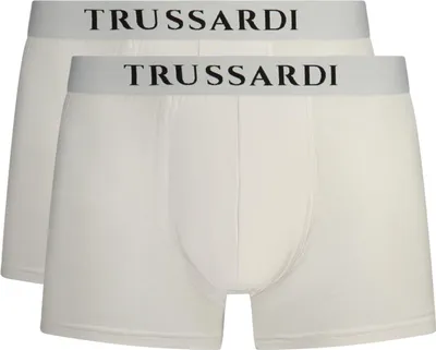 Produktbild von Herren Boxershorts Weiß - Basic Doppelpack mit Elastischem Bund