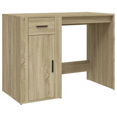 Produktbild von vidaXL Schreibtisch Sonoma-Eiche 100x49x75 cm Holzwerkstoff