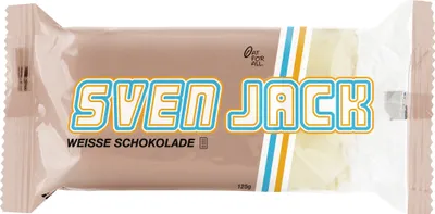 Produktbild von Sven Jack (Energycake) 24 x 125g - Weiße Schokolade