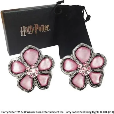 Productafbeelding van Harry Potter oorbellen: Oorbellen voor Hermelien voor het kerstbal (zilverkleur)