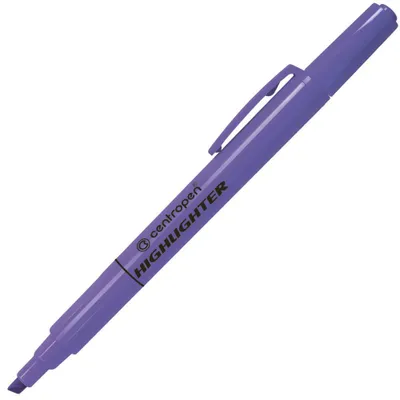 Zdjęcie produktu dla Zakreślacz Centropen 8722 ERGO fioletowy