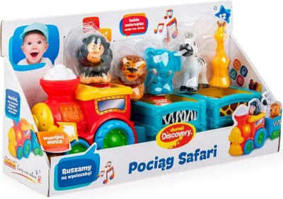 Immagine prodotto di Treno Safari con luci e suoni per bambini dai 12 mesi in su