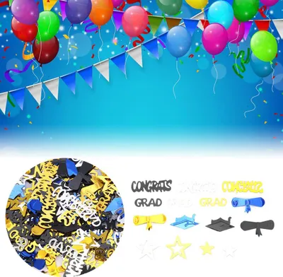 Zdjęcie produktu dla Graduation Confetti, Graduation Party Supplies Graduation Decorations of Confetti (21)