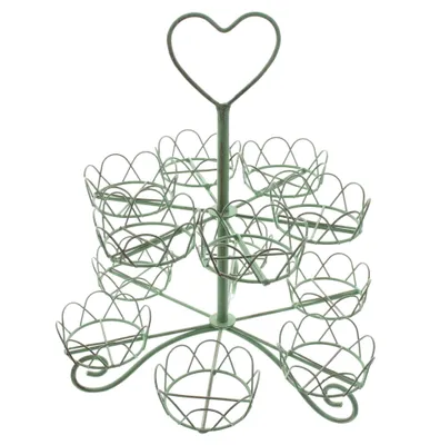 Produktbild von Cupcake-Etagere "Vintage", Metall Maße: Ø 30 x 33 cm, Halter Ø 7 cm, einfache Selbstmontage
